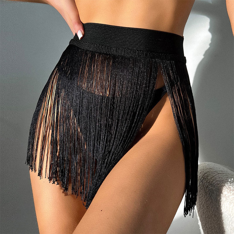 Cache-maillot à franges pour femme Berg-Feldt
