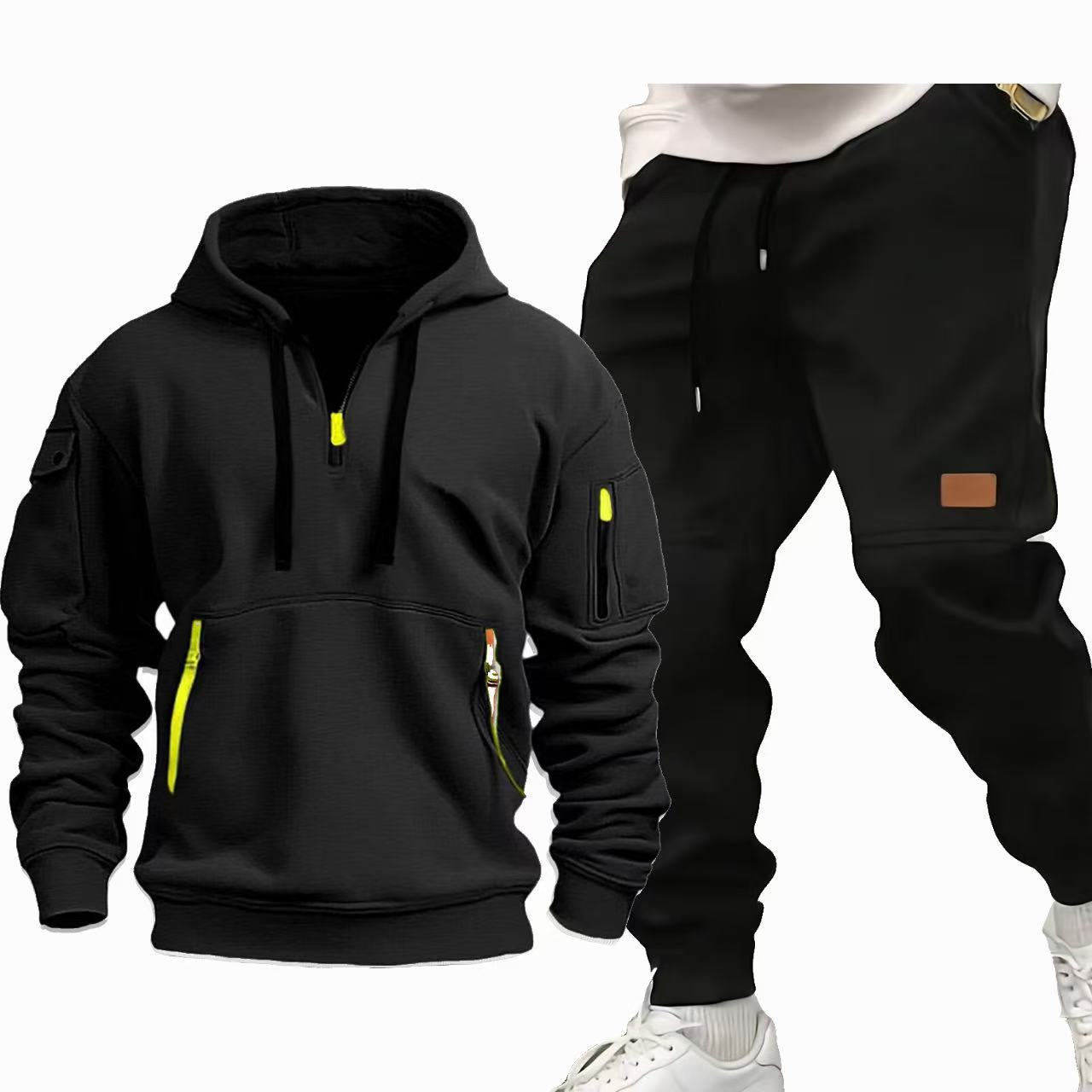 Herren Funktions-Hoodie und Jogginghose Set Berg-Feldt