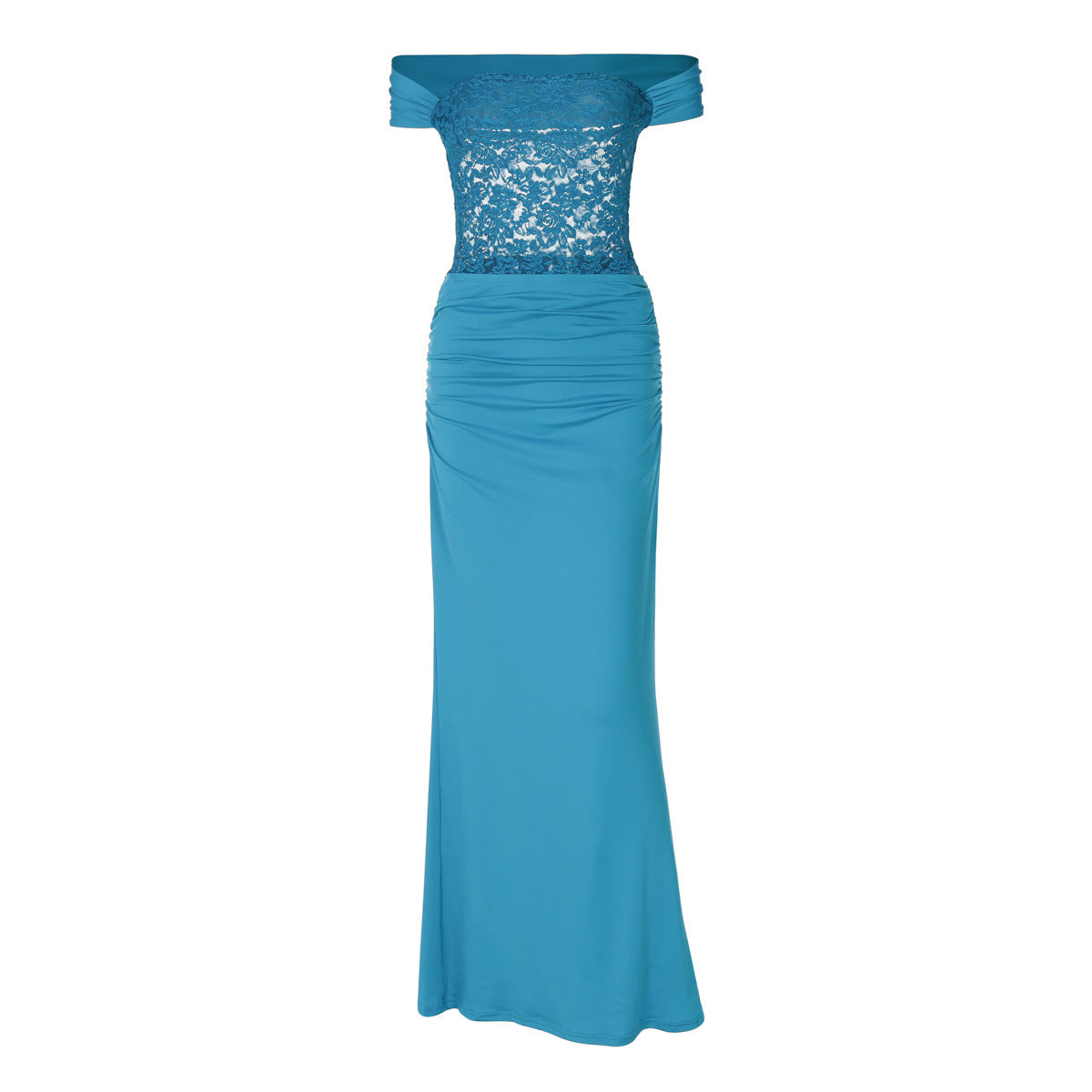 Robe de soirée élégante pour femme avec de charmants accents de dentelle et une coupe qui met en valeur la silhouette Berg-Feldt