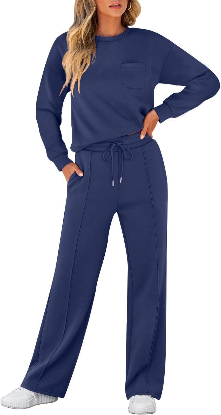 Ensemble décontracté pour femme : pull et jogging avec poches et taille élastique de berg-feldt