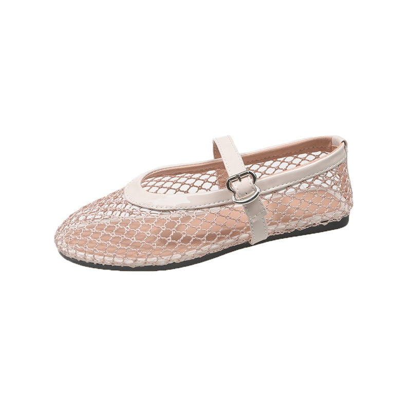 Ballerines à brides en maille pour femme de berg-feldt