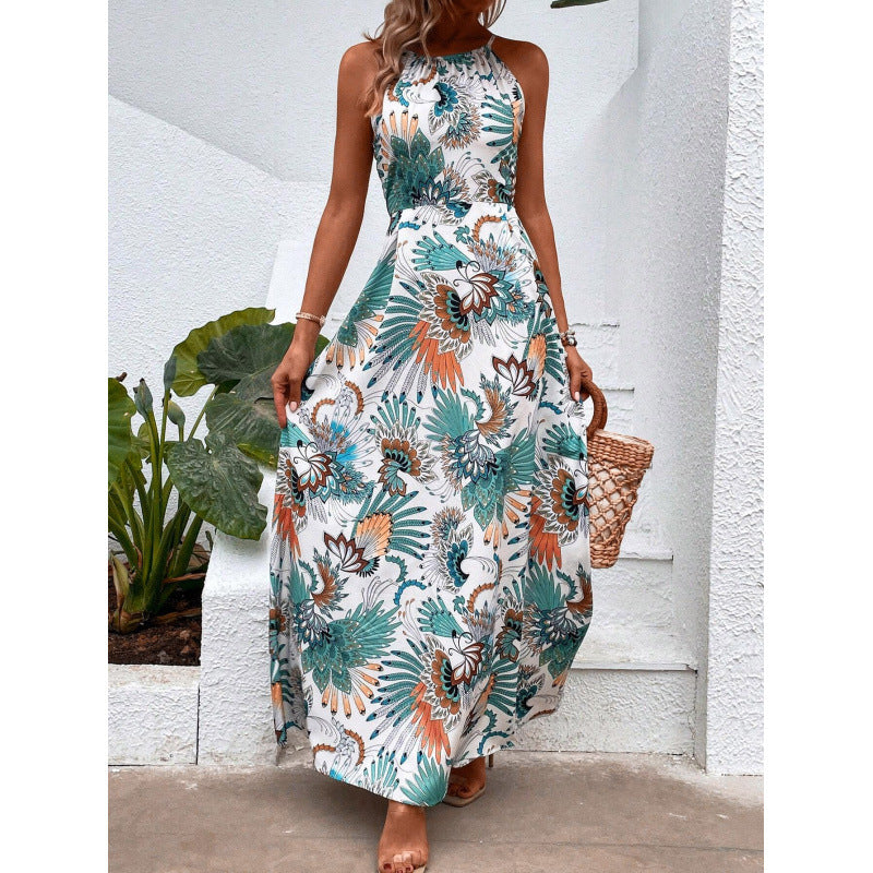 Elegantes Maxikleid für Damen mit auffälligem Blumenmuster von berg-feldt