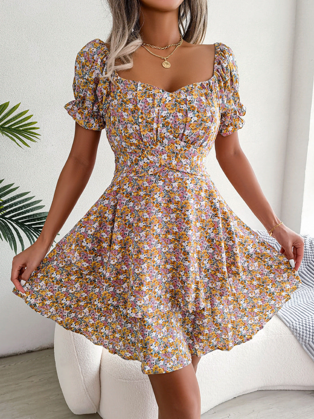 Robe d'été fleurie Berg-Feldt pour femmes