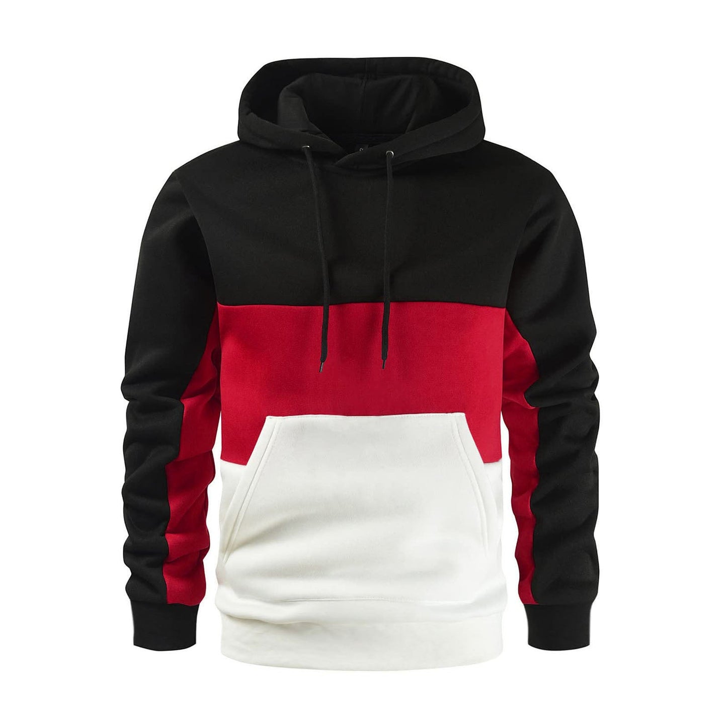 Herren Kapuzenpullover mit modischem Farbblockdesign Berg-Feldt