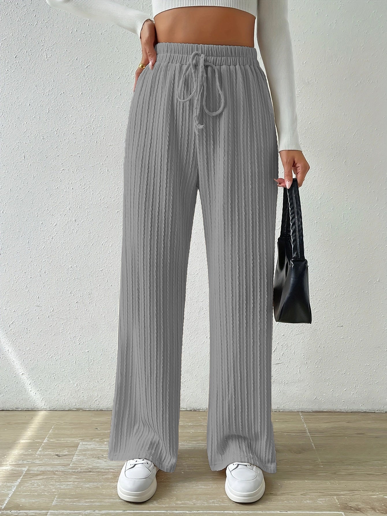 Berg-Feldt Pantalon plissé décontracté pour femme