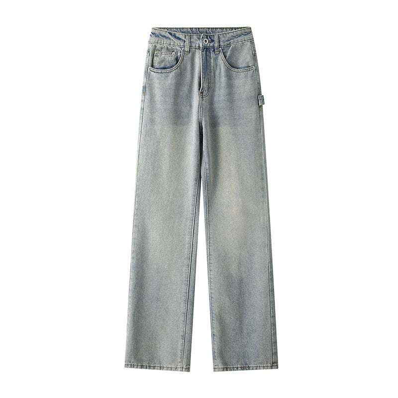 Herren Weitgeschnittene Jeans mit hohem Bund und praktischen Taschen Berg-Feldt