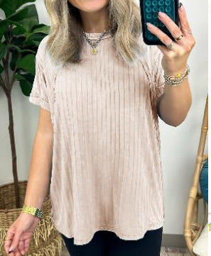 Bequemes Damen-Shirt mit vertikalen Streifen von berg-feldt