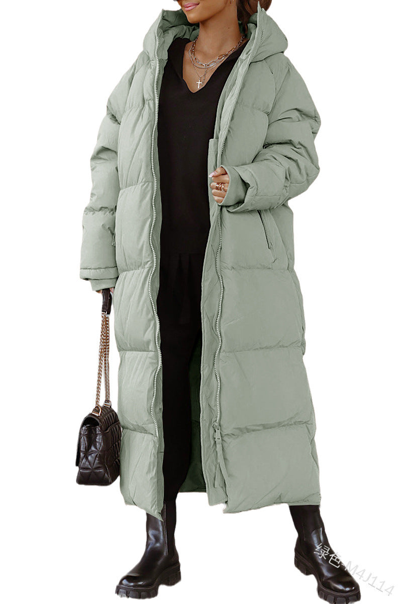 Damen Longue veste matelassée d'hiver Berg-Feldt