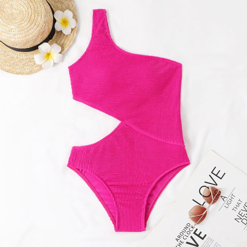 Maillot de bain asymétrique haut de gamme pour femme de berg-feldt