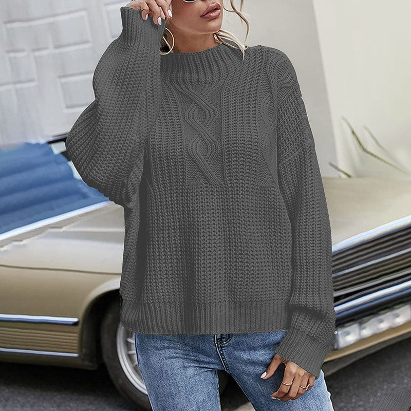 Berg-Feldt | Kabelstrickpullover Acryl Komfortabel, Klassisch