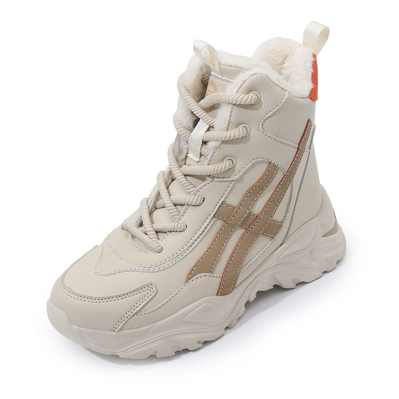 Damen Plüschgefütterte Winter Sneakers Berg-Feldt