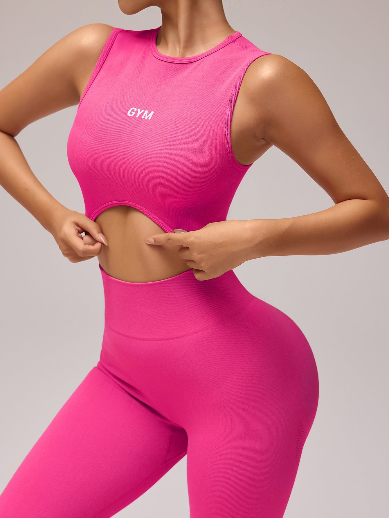 High-performance Sports Top and Leggings Set by berg-feldt for Women