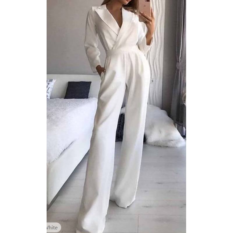 Combinaison élégante pour femme avec col bénitier classique et jambes longues Berg-Feldt