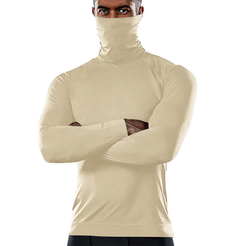 T-shirt fonctionnel pour hommes avec col montant et gestion innovante de l'humidité Berg-Feldt