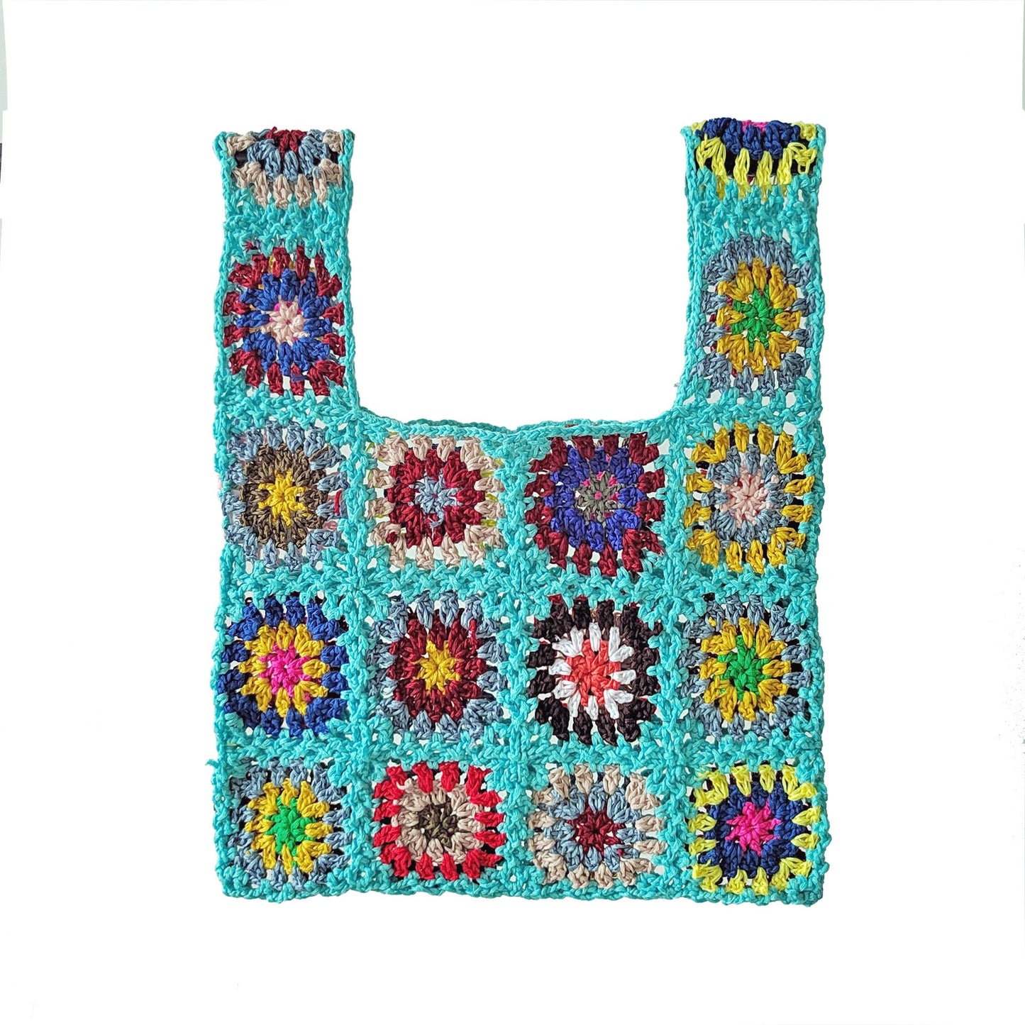 Woman's Crochet Cross-Stripe Bag berg-feldt 1750742978