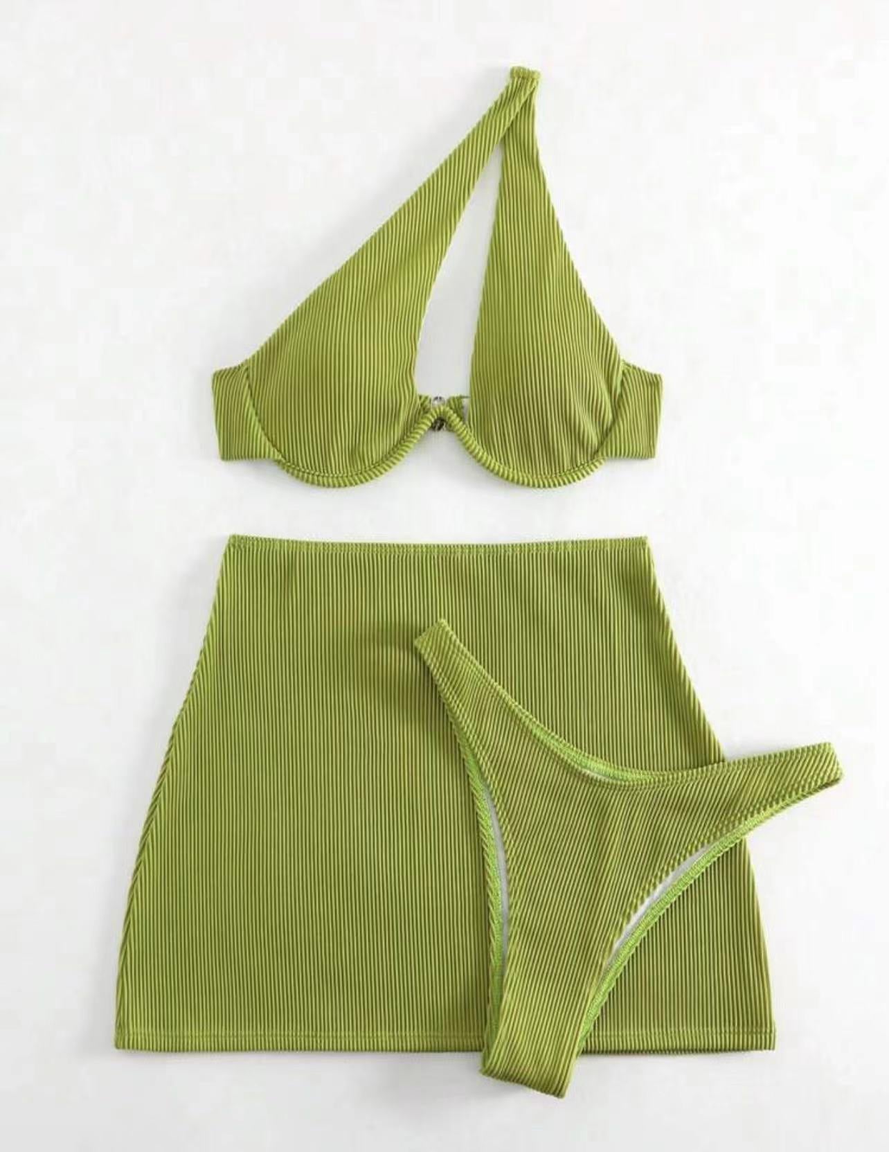 Ensemble de bikini avec jupe pour femmes de berg-feldt