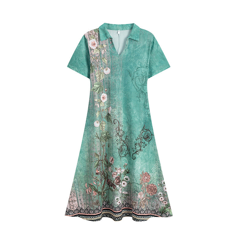 Robe chemise pour femme à motif floral et boutonnage berg-feldt