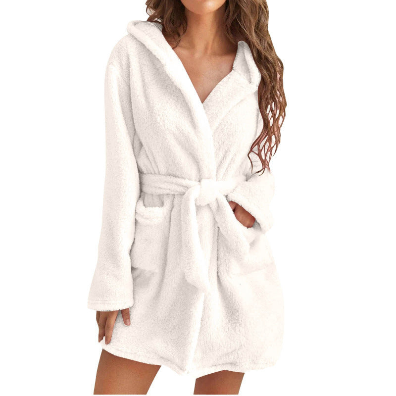 Robes polaires à capuche avec poches Berg-Feldt pour femmes