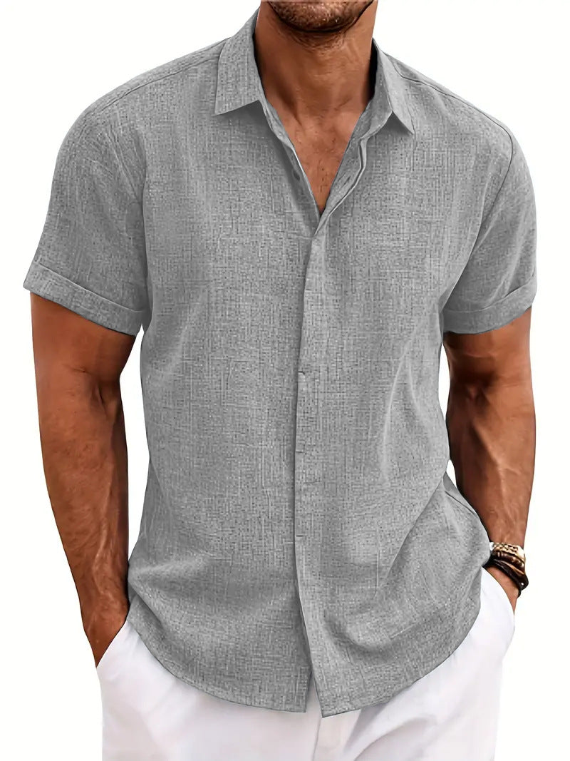 Heidi Mode | Chemise à manches courtes en lin