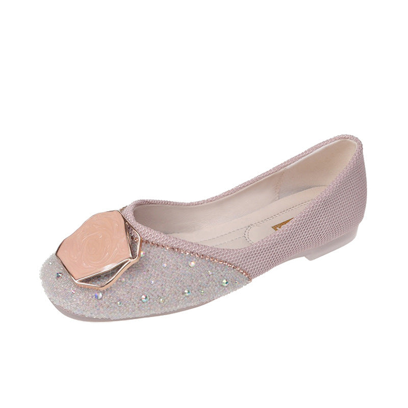 Schicke Damen Ballerinas mit Strass und Edelstein von berg-feldt