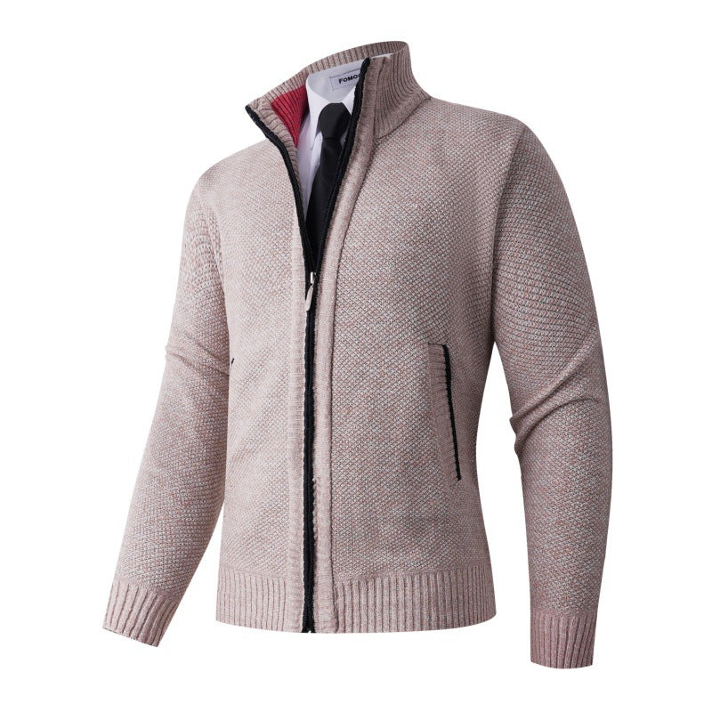 Cardigan stylé pour homme, col montant et poches pratiques, Berg-Feldt