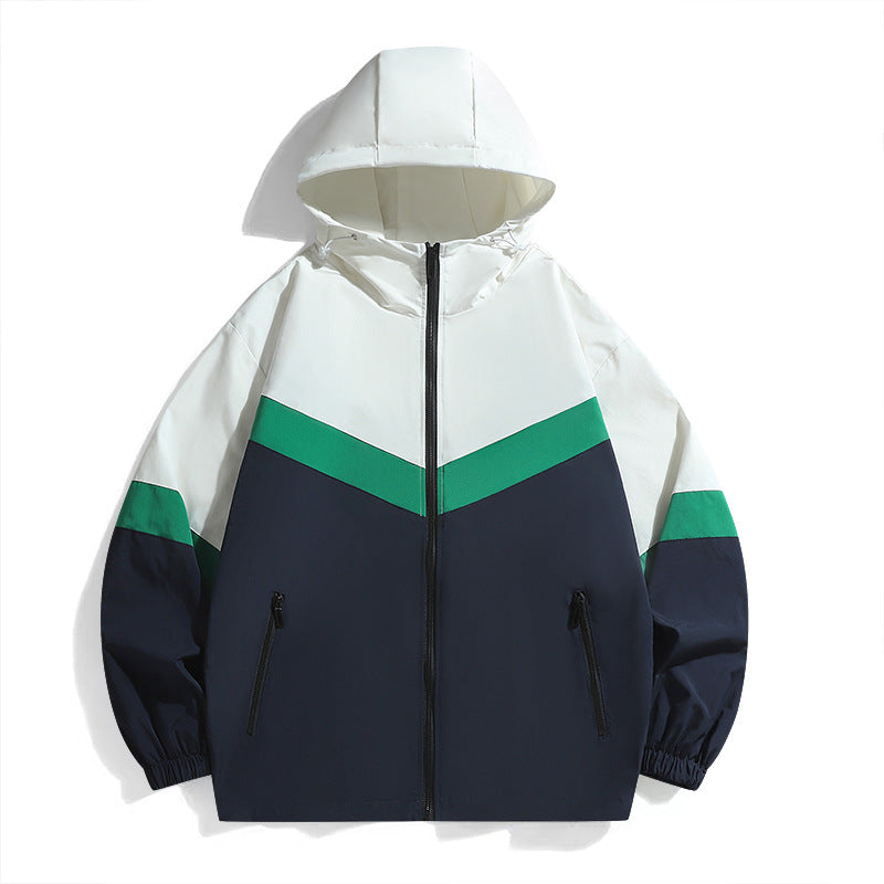 Veste de transition légère pour hommes avec système de capuche réglable et empiècements respirants Berg-Feldt