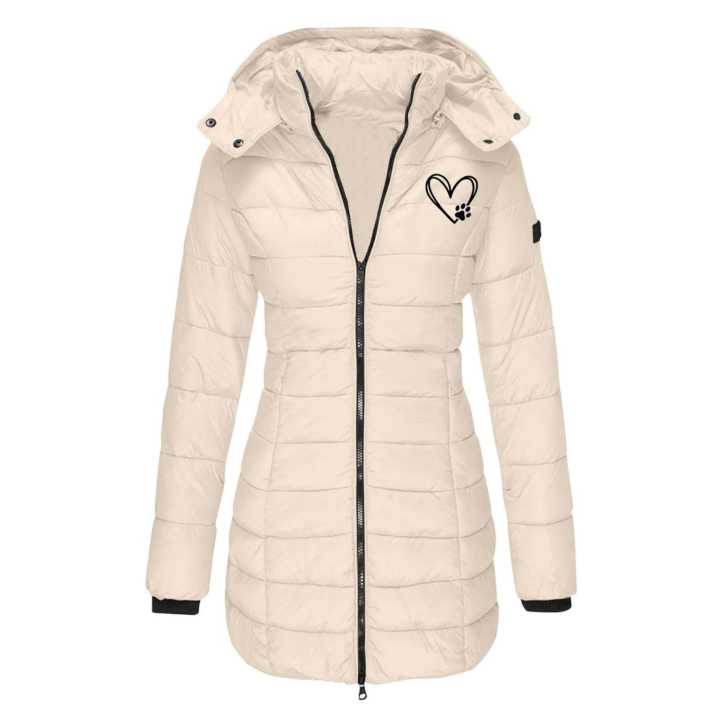 Veste d'hiver matelassée pour femme avec capuche amovible Berg-Feldt