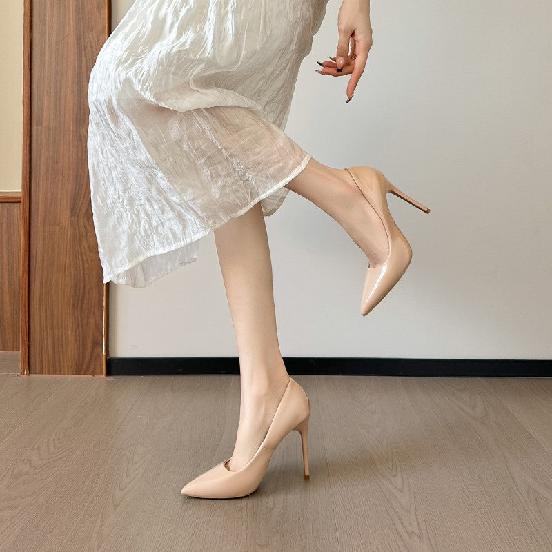 Elegante Damen High Heels mit Spitze und schlanker Silhouette von berg-feldt