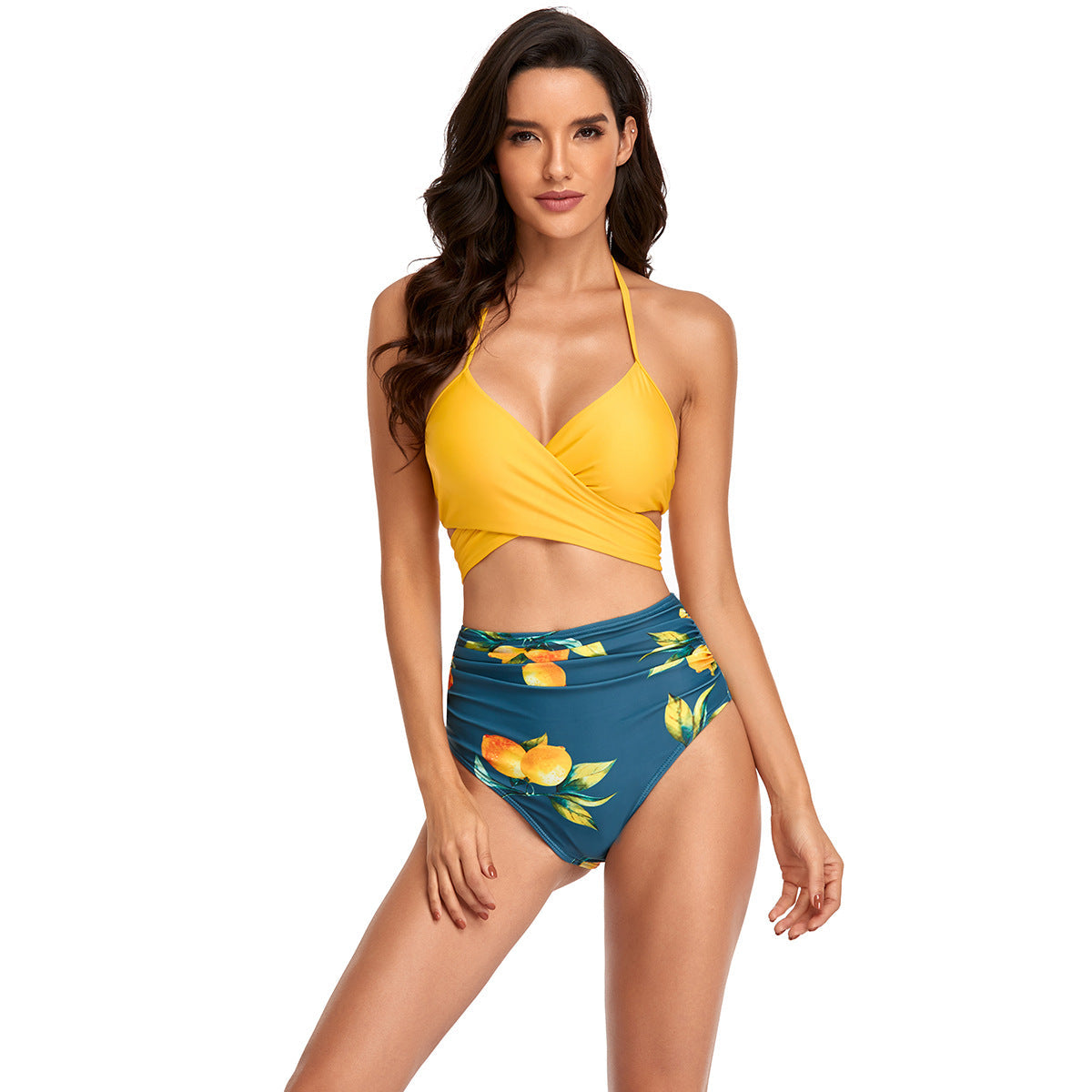 Modern Wickel-Bikini mit hohem Bund von berg-feldt für Damen