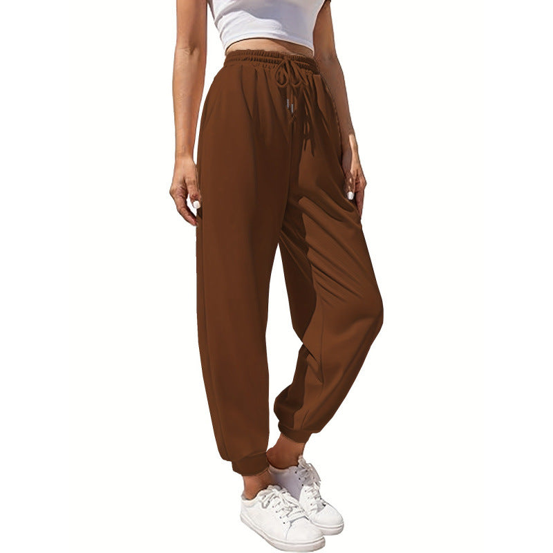 Berg-Feldt Pantalon de jogging taille haute pour femme, élégant