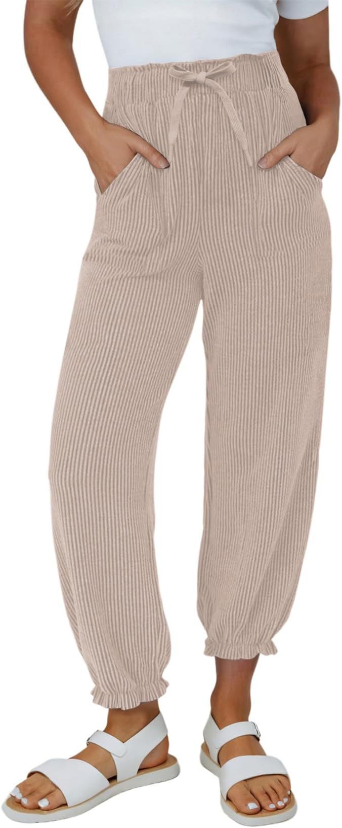 Bequeme Damen Jogginghose mit elastischem Bund und Seitentaschen von berg-feldt