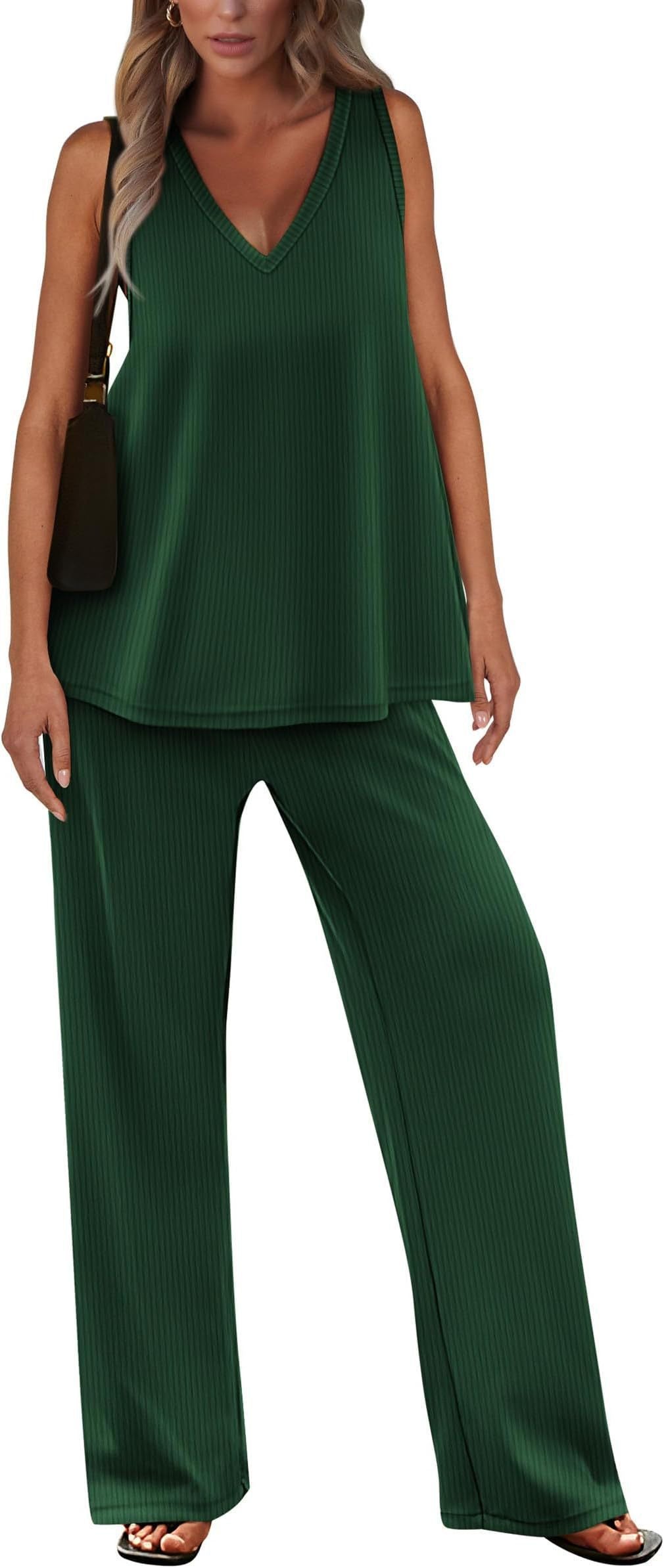 Ensemble de loungewear pour femme, tricot coupe décontractée, berg-feldt