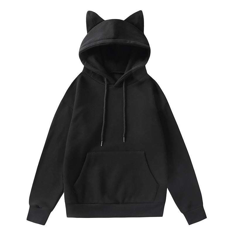 Sweat à capuche pour femme avec oreilles de chat et doublure douce Berg-Feldt