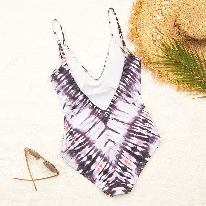 Maillot de bain femme Berg-Feldt imprimé tie-dye