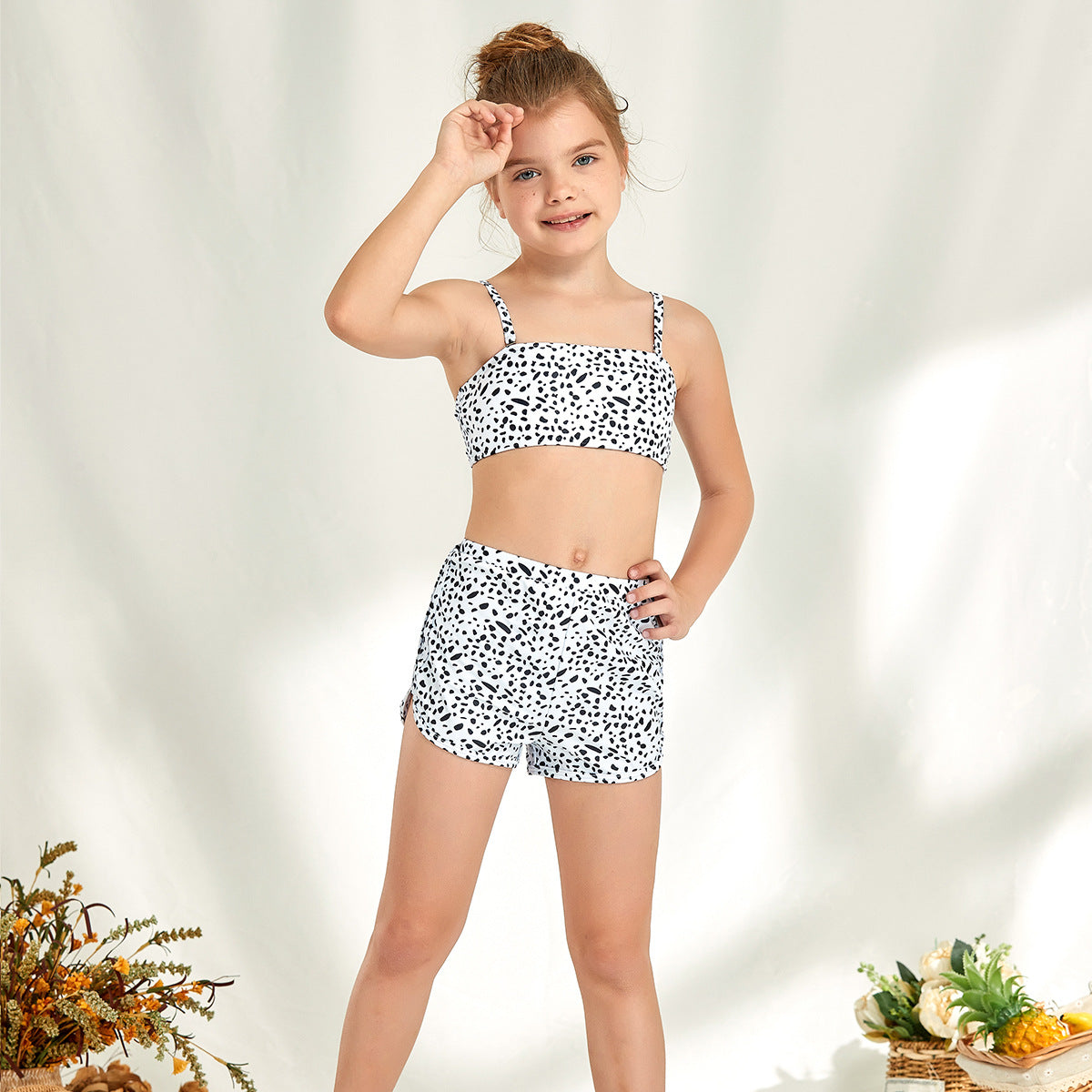 Ensemble bikini pour filles avec crop top tendance et culotte taille haute berg-feldt