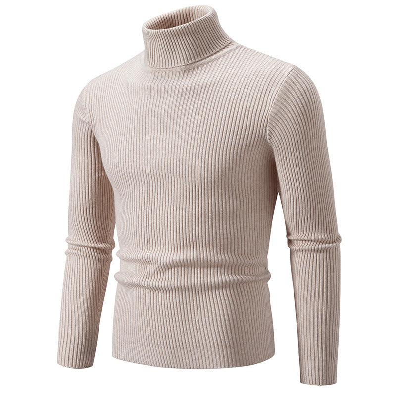 Herren feiner Rollkragenpullover aus langlebigem Strickmaterial Berg-Feldt