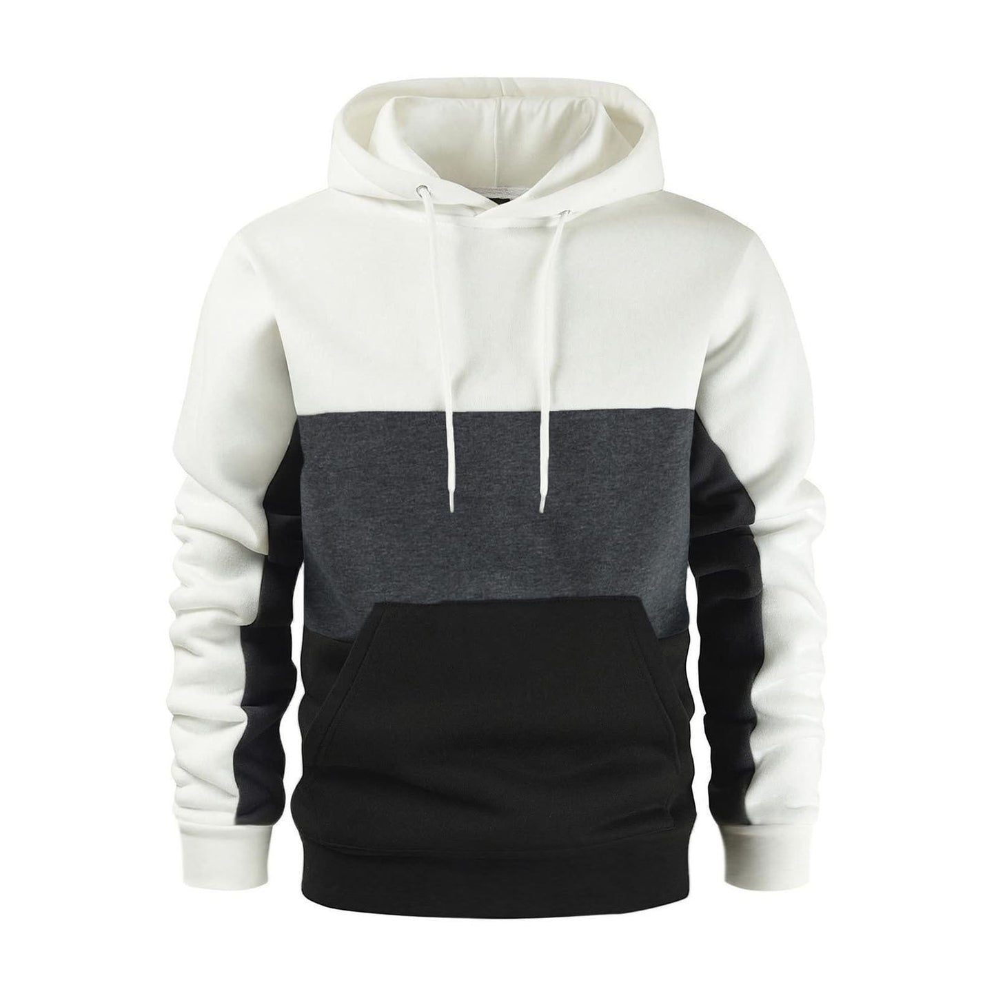 Herren Kapuzenpullover mit modischem Farbblockdesign Berg-Feldt