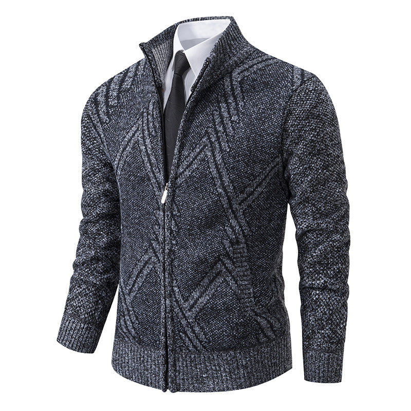 Cardigan homme à motifs géométriques modernes Berg-Feldt