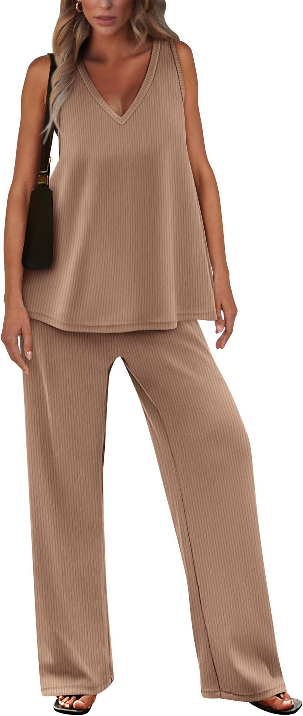 Ensemble de loungewear pour femme, tricot coupe décontractée, berg-feldt