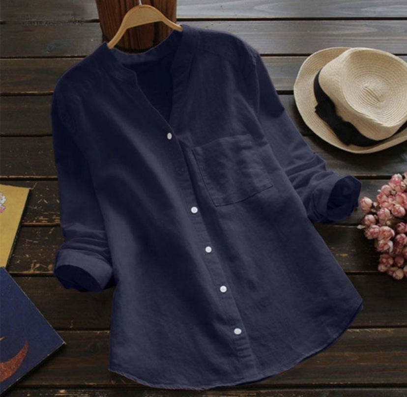 Chemisier femme avec patte de boutonnage élégante et coupe moderne Berg-Feldt