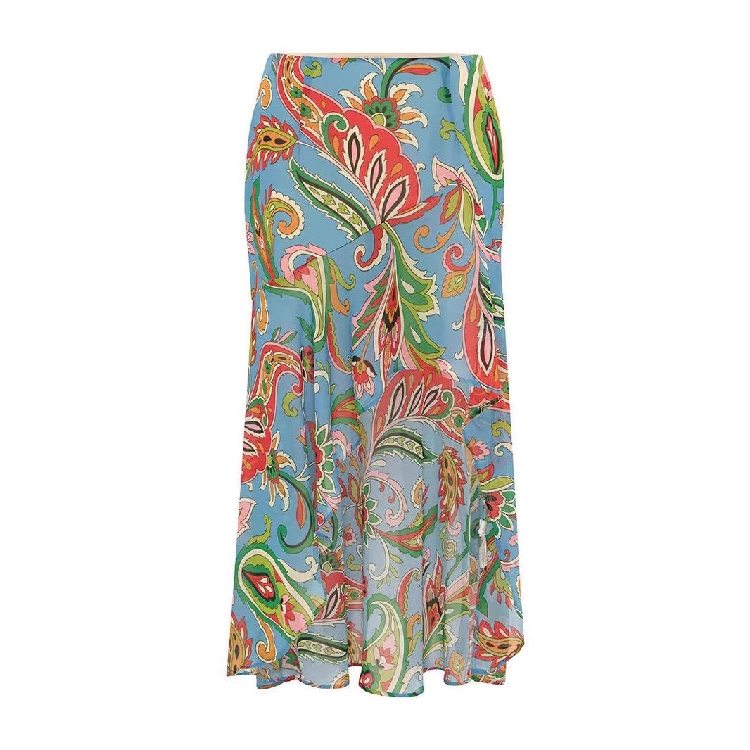 Jupe longue fluide Berg-Feldt pour femme