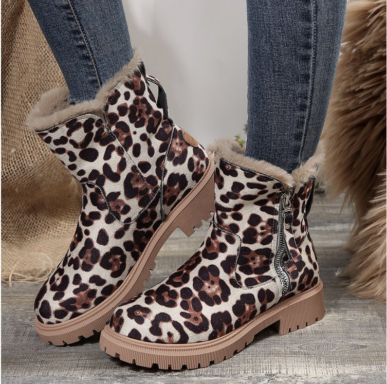Bottes d'hiver pour femme à la mode avec doublure douce et semelle profilée robuste Berg-Feldt
