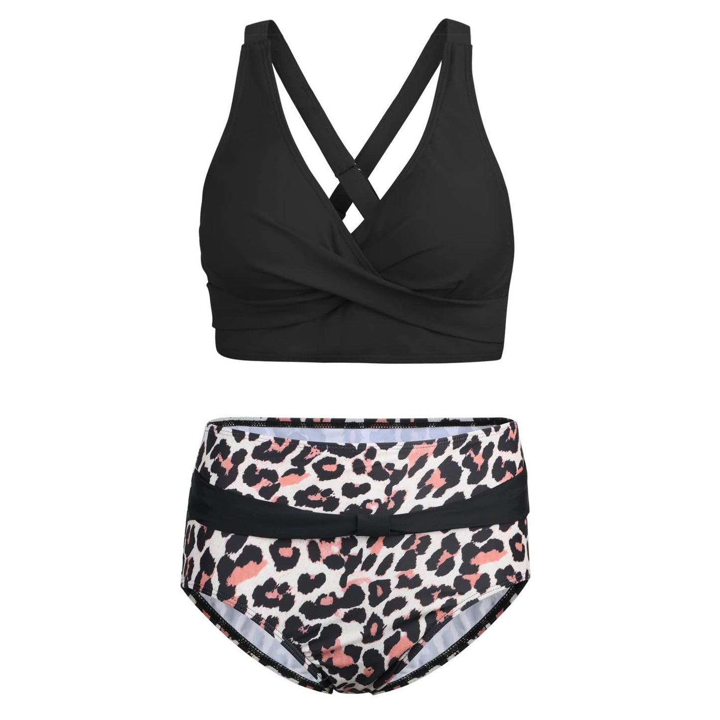 Ensemble de bikini moulant pour femme avec haut à nouer de berg-feldt