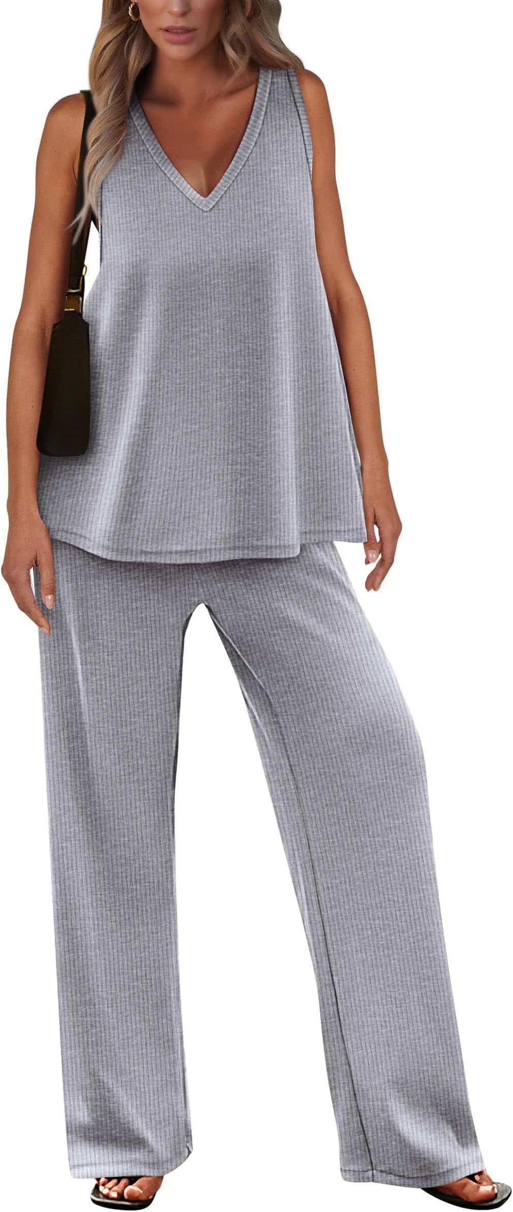 Ensemble de loungewear pour femme, tricot coupe décontractée, berg-feldt