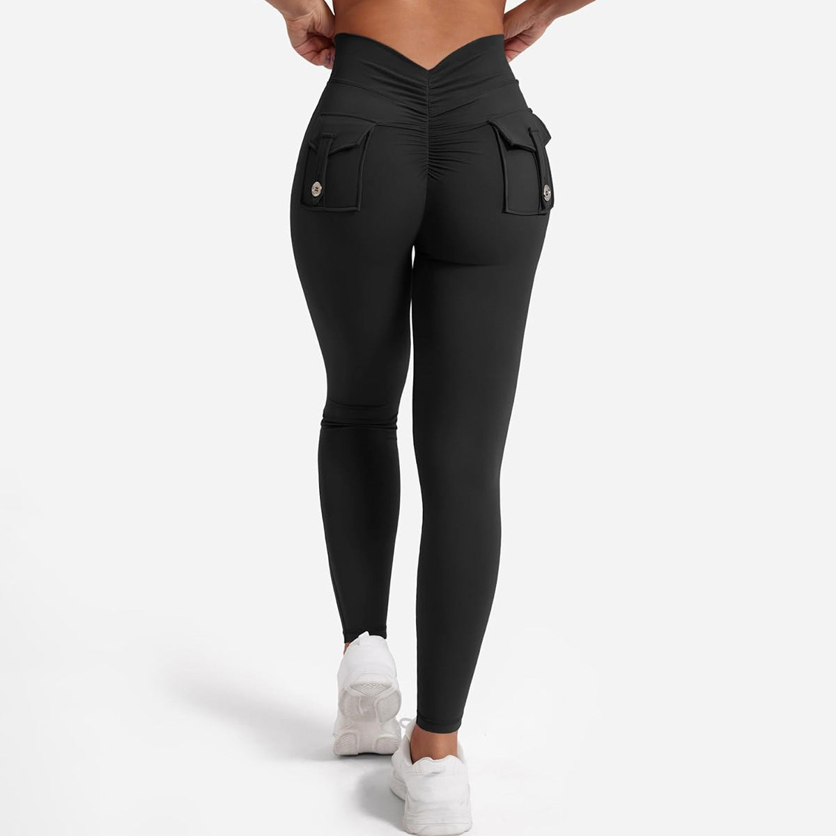 Leggings de sport taille haute pour femmes avec poches de berg-feldt