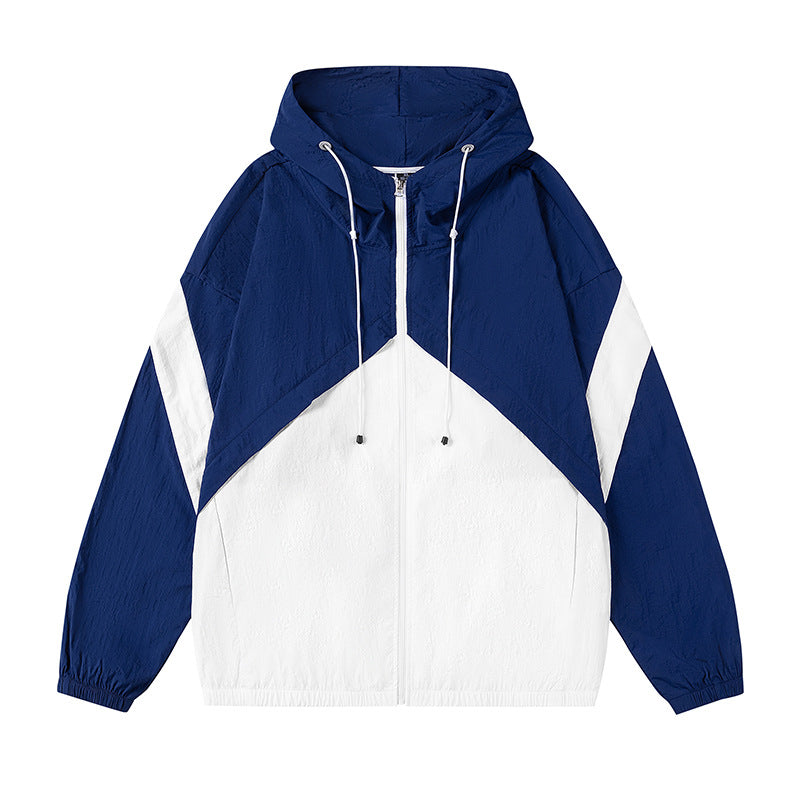 Herren sportliche Windjacke mit verstellbarem Kapuzensystem und reflektierenden Details Berg-Feldt