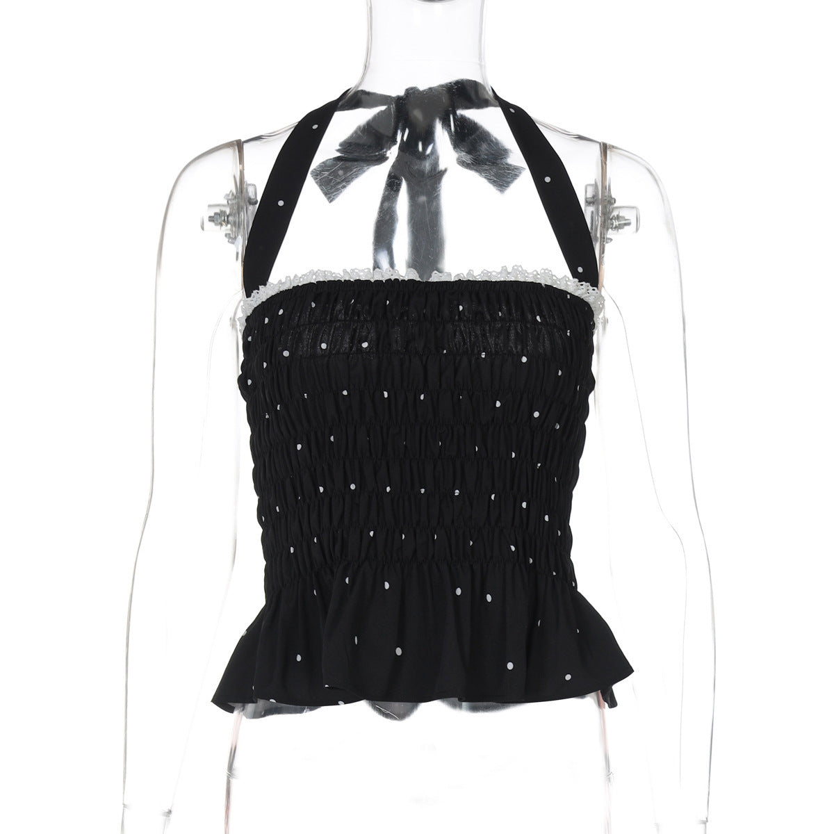Robe pour femme Berg-Feldt avec dentelle froncée et jupe romantique
