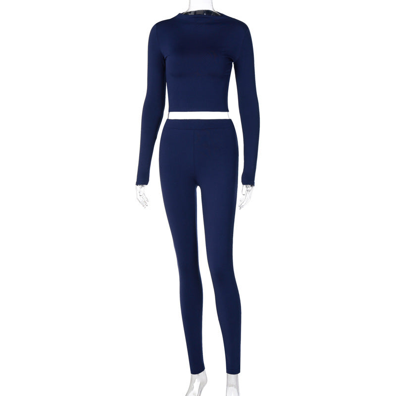 Ensemble Sportif Femme : Top Manches Longues & Legging Taille Haute (berg-feldt)