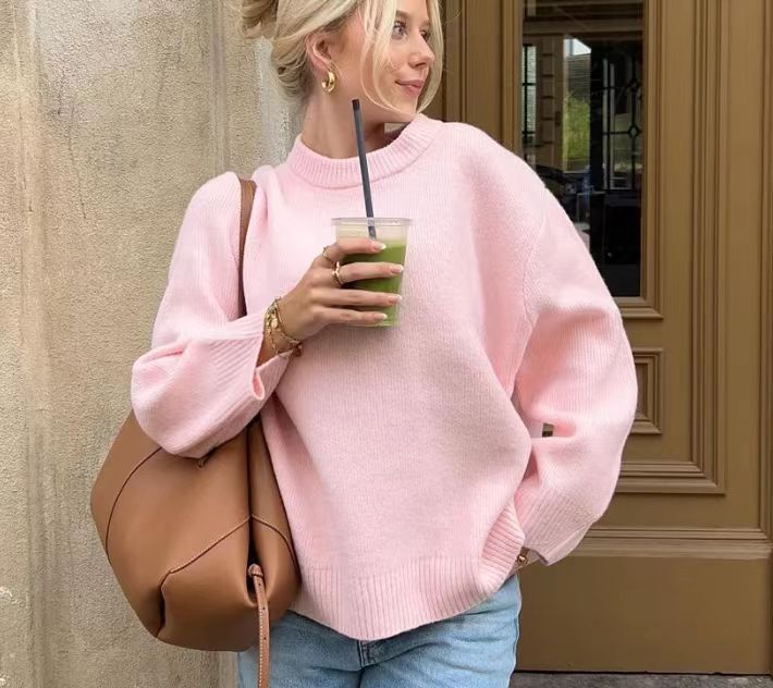 Pull-over décontracté oversize en coton de qualité supérieure pour femme Berg-Feldt