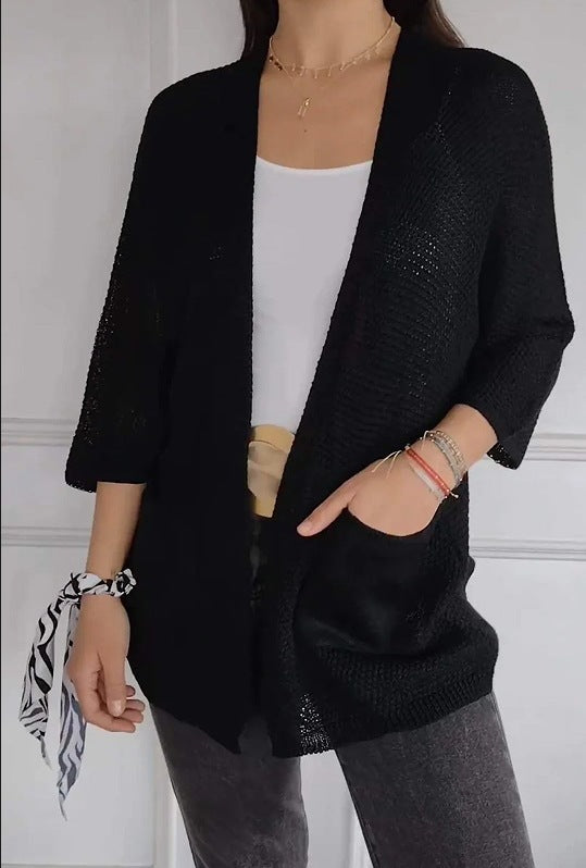 Cardigan décontracté ouvert pour femme avec poches pratiques Berg-Feldt